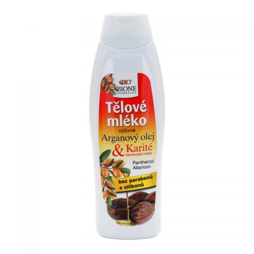 Bione Cosmetics Argan Oil + Karité odżywcze mleczko do ciała 500 ml