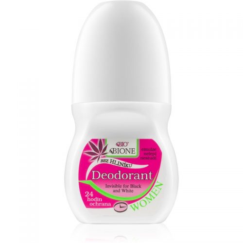Bione Cosmetics Cannabis dezodorant roll – on z różanym aromatem 80 ml