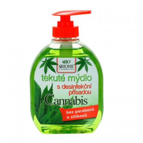 Bione Cosmetics Cannabis mydło w płynie do rąk 300 ml