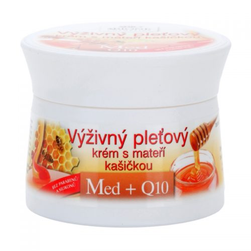 Bione Cosmetics Honey + Q10 krem odżywczy z mleczkiem pszczelim 51 ml
