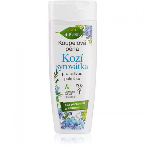Bione Cosmetics Kozí Syrovátka pianka do kąpieli do skóry wrażliwej 200 ml