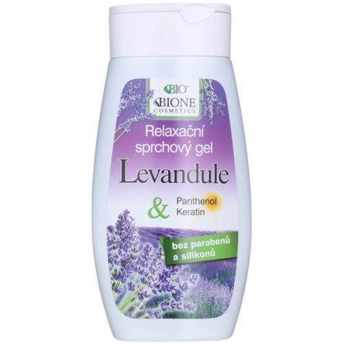 Bione Cosmetics Lavender relaksujący żel pod prysznic Relaksujący żel pod prysznic 260 ml