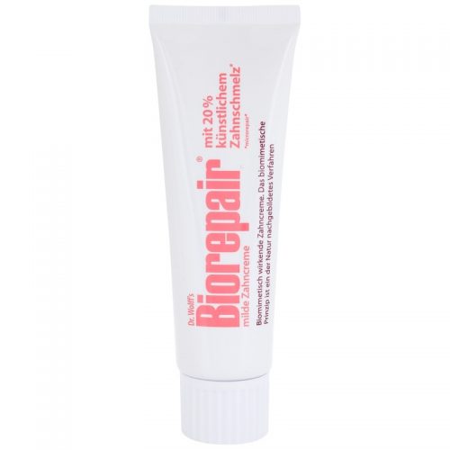 Biorepair Dr. Wolff’s Mild delikatny krem odnawiający szkliwo zęba 75 ml