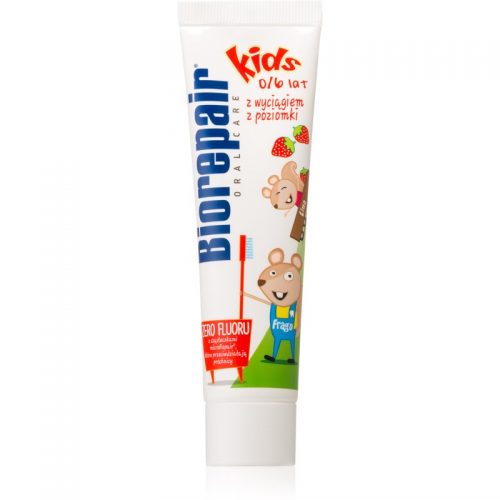 Biorepair Junior pasta do zębów dla dzieci o smaku truskawki 50 ml