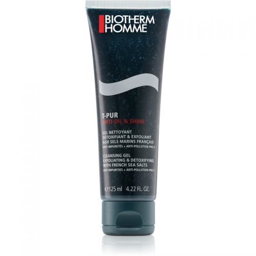 Biotherm Homme T-Pur Anti Oil & Shine żel oczyszczający do twarzy 125 ml