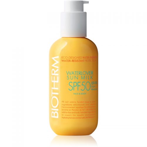 Biotherm Waterlover Sun Milk wodoodporne mleczko do opalania SPF 50 200 ml