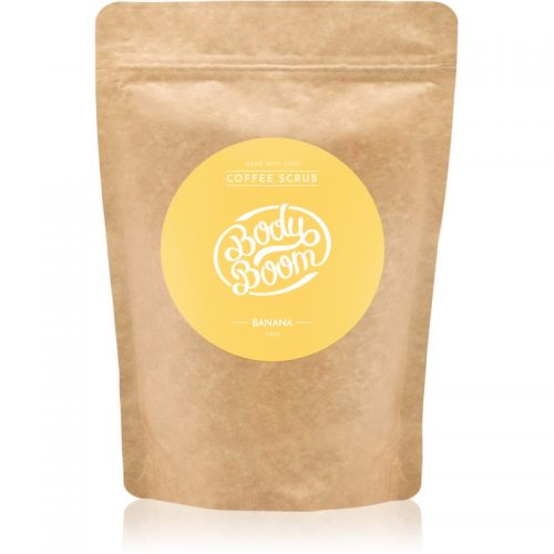 BodyBoom Banana kawowy peeling do ciała 200 g