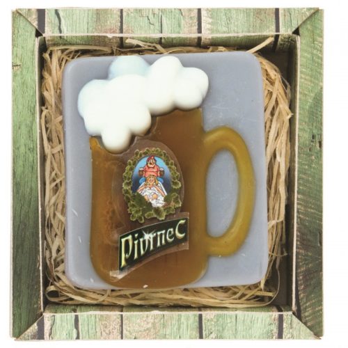 Bohemia Gifts & Cosmetics Beer ręcznie robione mydło z gliceryną 85 g