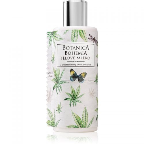 Bohemia Gifts & Cosmetics Botanica mleczko do ciała z olejkiem konopnym 200 ml