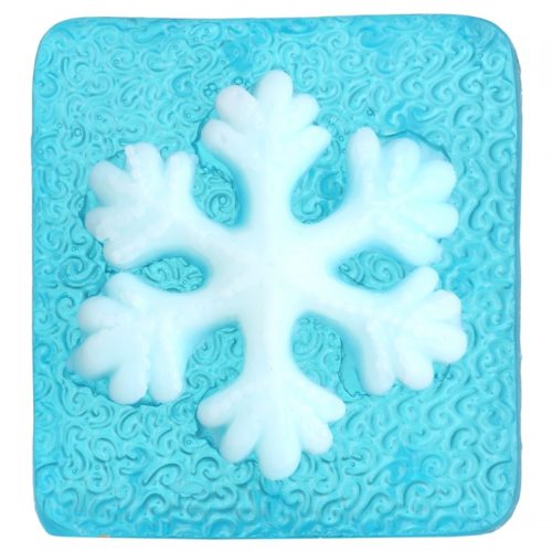 Bohemia Gifts & Cosmetics Snowflake ręcznie robione mydło z gliceryną 70 g