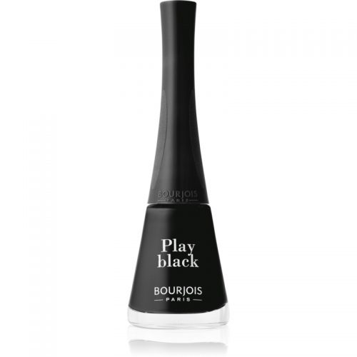 Bourjois 1 Seconde szybkoschnący lakier do paznokci odcień 006 Play Black 9 ml