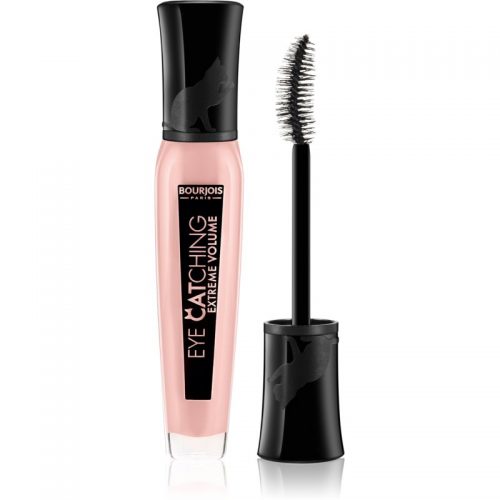 Bourjois Eye Catching tusz do rzęs zwiększający objętość i podkręcający odcień 02 Extreme Black 6 ml