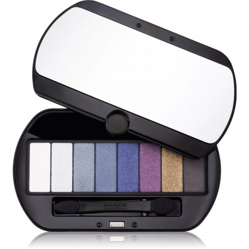 Bourjois Le Smoky paleta cieni do powiek 8 kolorów odcień 02 Le Smoky 4,5 g