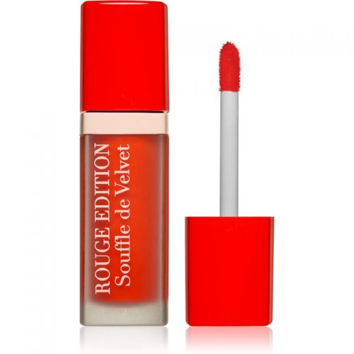 Bourjois Rouge Edition Souffle de Velvet szminka w płynie odcień 01 Orangélique 7,7 ml
