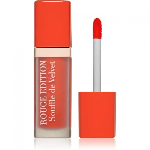 Bourjois Rouge Edition Souffle de Velvet szminka w płynie odcień 04 Ravie En Rose 7,7 ml