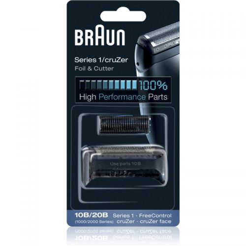 Braun Series 1 10B/20B CombiPack CruZer Foil & Cutter folia i nożyki
