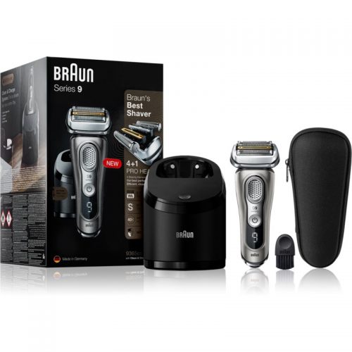 Braun Series 9 9365cc Graphite with Clean&Charge System maszynka do golenia 9365cc Graphite