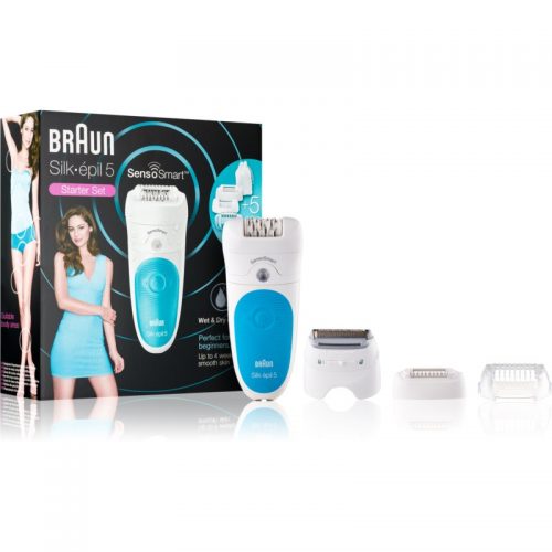 Braun Silk-épil 5 Wet&Dry SensoSmart 5-890 depilator z inteligentnym czujnikiem nacisku