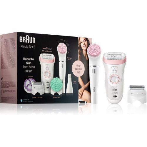 Braun Silk-épil 9 Beauty Set 9-995 depilator z szczoteczką do czyszczenia 9-995