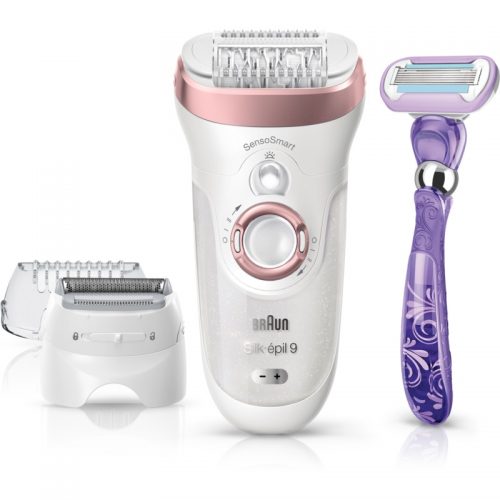 Braun Silk-épil 9 SensoSmart Wet & Dry 9/870 depilator z inteligentnym czujnikiem nacisku