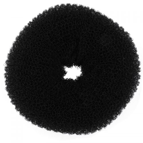 BrushArt Hair Donut wypełniacz do koka czarny (8 cm)