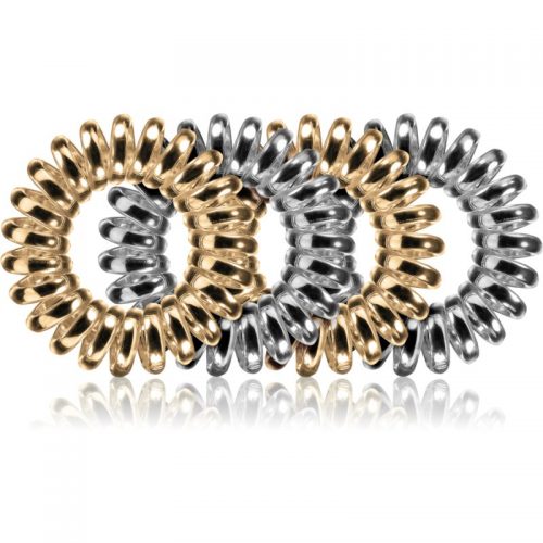 BrushArt Hair Rings Metal Opaski do włosów 4 szt.