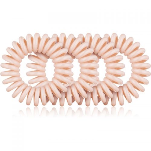 BrushArt Hair Rings Natural Opaski do włosów 4 szt. Nude 4 szt.