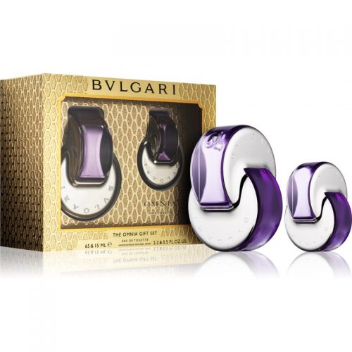Bvlgari Omnia Amethyste zestaw upominkowy VIII. dla kobiet woda toaletowa 65 ml + woda toaletowa 15 ml
