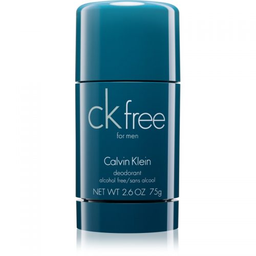Calvin Klein CK Free dezodorant w sztyfcie (bez alkoholu) bez alkoholu dla mężczyzn 75 ml
