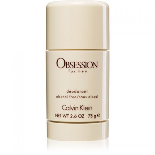 Calvin Klein Obsession for Men dezodorant w sztyfcie (bez alkoholu) bez alkoholu dla mężczyzn 75 ml