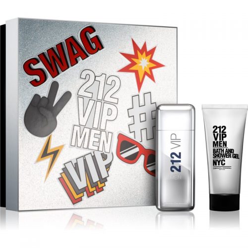 Carolina Herrera 212 VIP Men zestaw upominkowy IV. dla mężczyzn