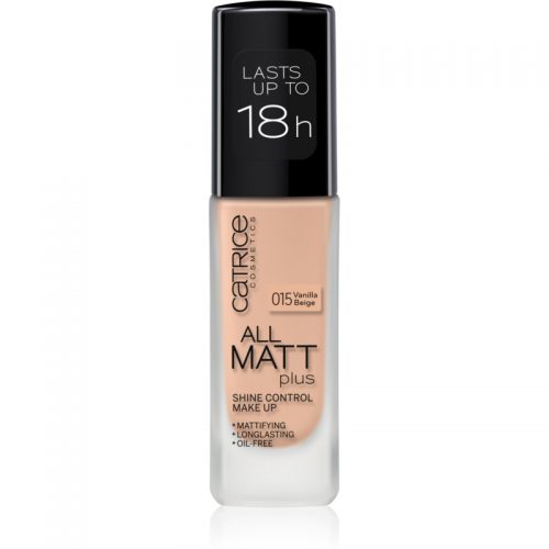 Catrice All Matt Plus podkład matujący odcień 015 Vanilla Beige 30 ml