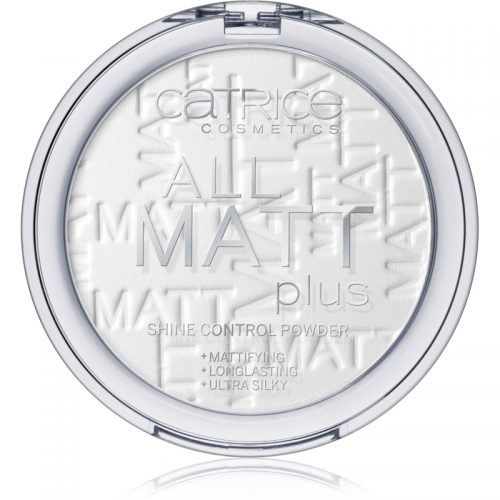 Catrice All Matt Plus puder matujący odcień 001 Universal 10 g