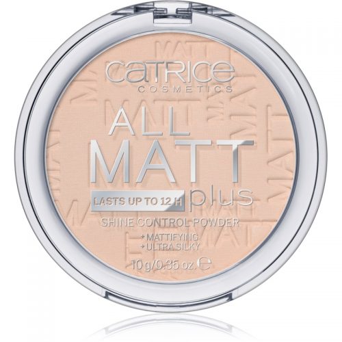 Catrice All Matt Plus puder matujący odcień 010 Transparent 10 g