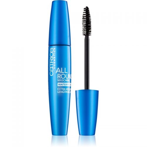 Catrice Allround tusz do rzęs zwiększający objętość, wydłużający i podkręcający wodoodporna odcień 010 Blackest Black 12 ml