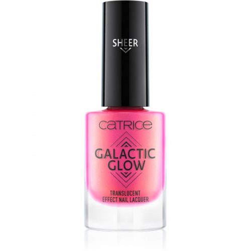 Catrice Galactic Glow Transluscent Effect lakier do paznokci z efektem holograficznym odcień 5 WATCH OUT! UNIVERSE BLAZE 8 ml