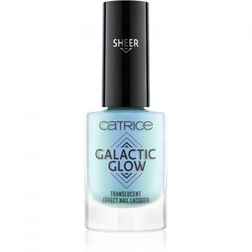 Catrice Galactic Glow Transluscent Effect lakier do paznokci z efektem holograficznym odcień 01 NIGHT-TIME STARGAZING 8 ml