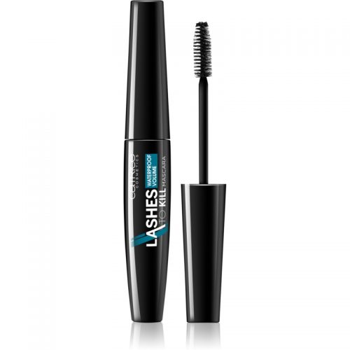 Catrice Lashes to Kill wodoodporny tusz do rzęs nadający objętość i podkręcający odcień 010 Black 10 ml