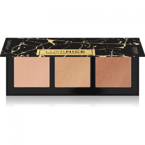 Catrice Luminice Highlight & Bronze Glow paleta pudrów rozświetlających odcień 020 Feel Good 12,6 g