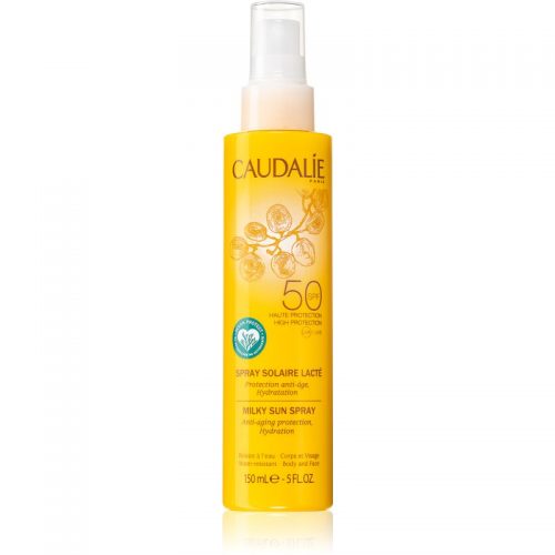 Caudalie Suncare mleczko do opalania w sprayu SPF 50 150 ml