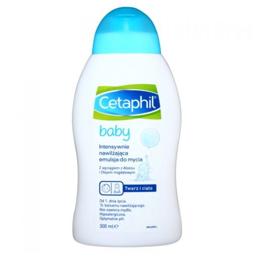 Cetaphil Baby intensywnie nawilżający balsam do mycia dla dzieci od urodzenia 300 ml