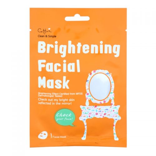 Cettua Clean & Simple maseczka płócienna o działaniu rozjaśniającym