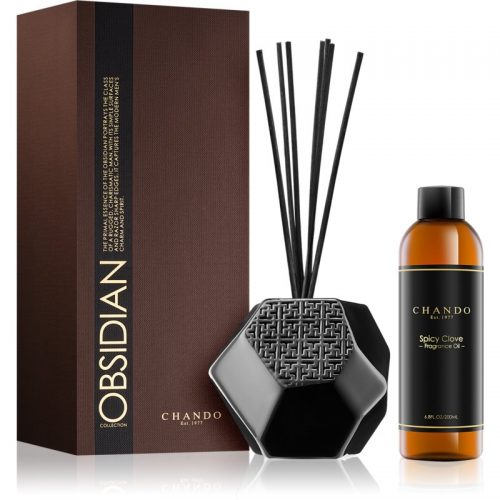 Chando Obsidian Spicy Clove dyfuzor zapachowy z napełnieniem 200 ml