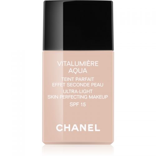 Chanel Vitalumi?re Aqua ultra lekki make-up nadający skórze promienny wygląd odcień 20 Beige SPF 15 30 ml