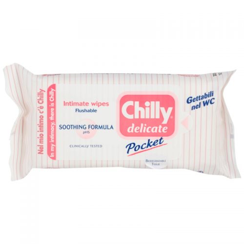 Chilly Intima Delicate chusteczki do higieny intymnej 12 szt.