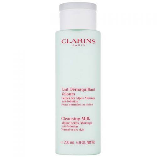 Clarins Cleansers mleczko oczyszczające z ekstraktem z ziół alpejskich do cery normalnej i suchej 200 ml