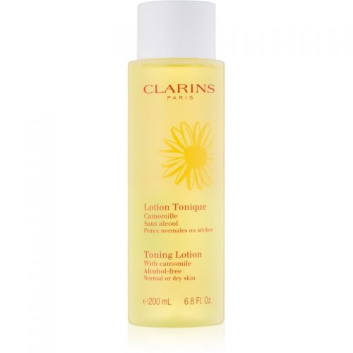 Clarins Cleansers pielęgnująca woda tonizująca z rumiankiem do cery normalnej i suchej 200 ml