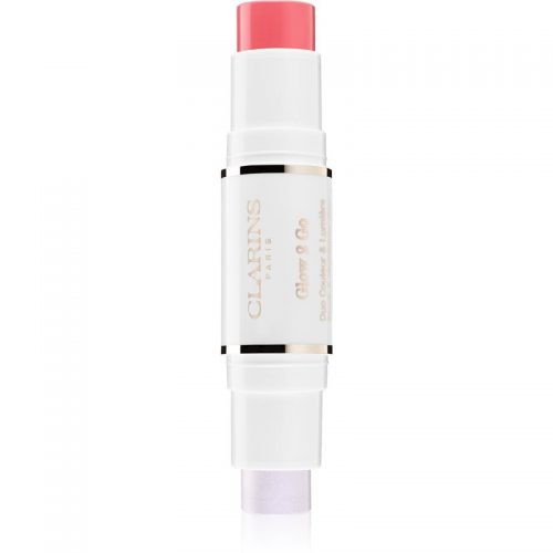 Clarins Face Make-Up Glow 2 Go odcień 01 Glowy Pink 2 x 4,5 g
