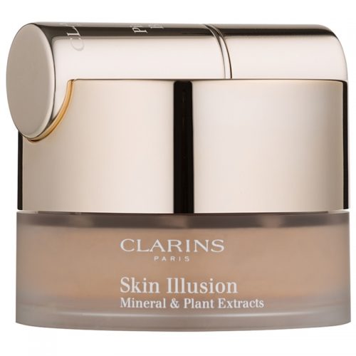 Clarins Face Make-Up Skin Illusion podkład w pudrze z pędzelkiem odcień 114 Cappucino 13 g