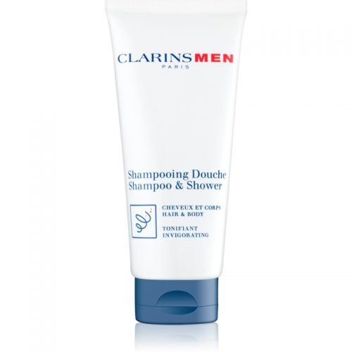 Clarins Men Wash orzeźwiający szampon do ciała i włosów 200 ml